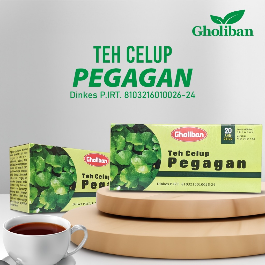 

Teh Celup Herbal Daun Pegagan Gholiban