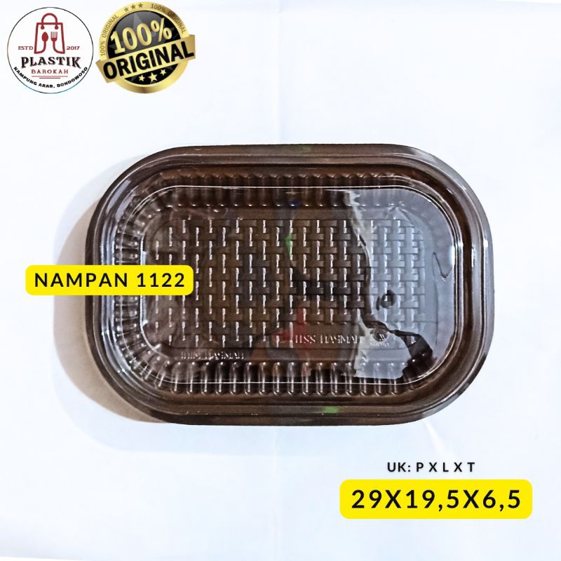MIKA NAMPAN KECIL / NAMPAN 1122 / NAMPAN KUE BASAH / MIKA COKLAT