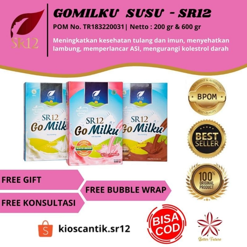 

Susu Imun Booster - Susu Kekebalan Tubuh - Susu Kambing Etawa Premium - Go Milku SR12 - GoMilku SR12