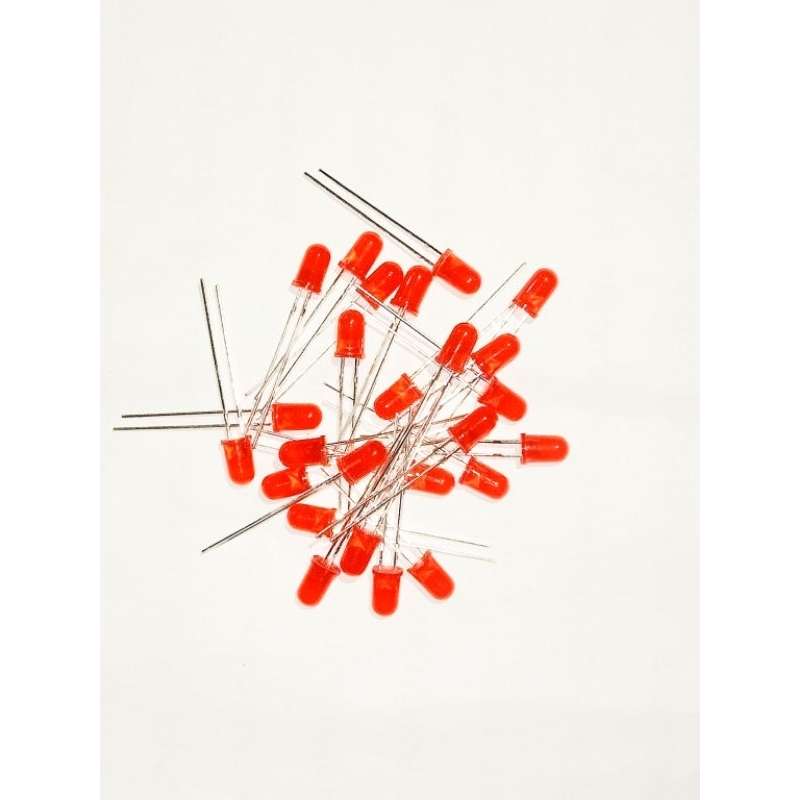 lampu led 5mm warna merah