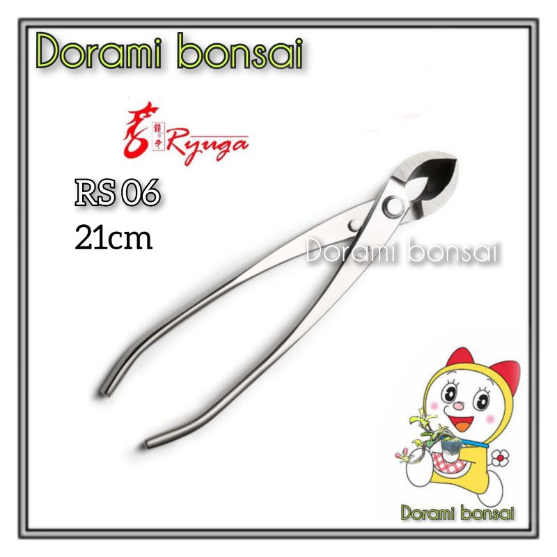 Alat bonsai RYUGA RS 06 catok krekut miring lurus stainles
