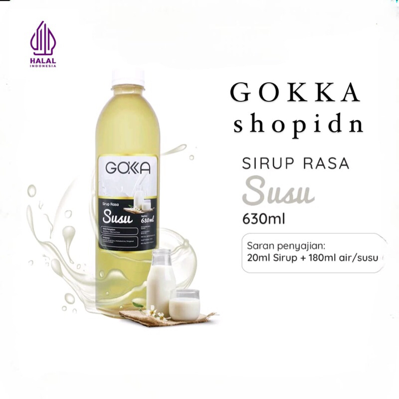 

Sirup Gokka Susu 630ML - Gokka Syrup Milk 630ML [GOKKA SYRUP 630ML]