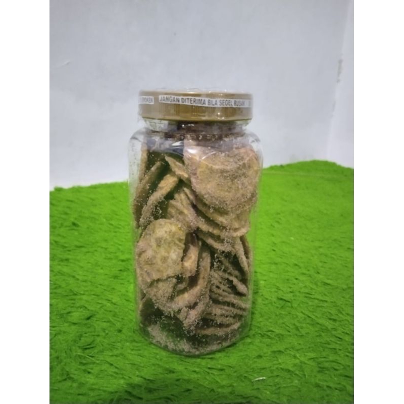 

KERIPIK TEMPE COKLAT ISI 100g TOPLES 700 ml