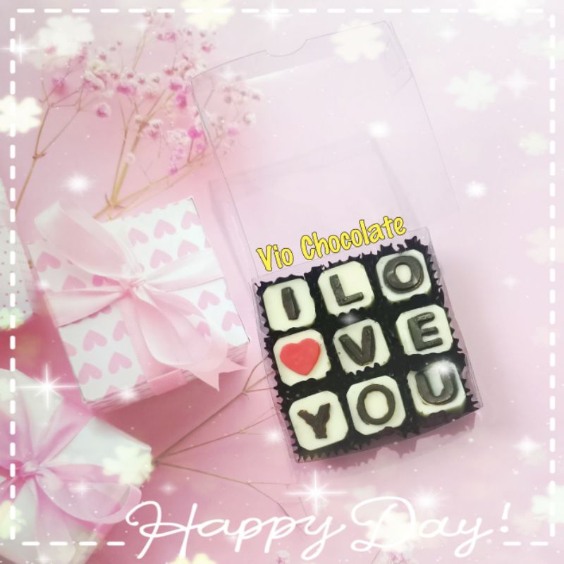 

Vio.Chocolate/ Coklat i love you / Coklat custom / coklat valentine