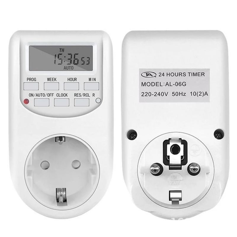 Digital timer colokan listrik timer