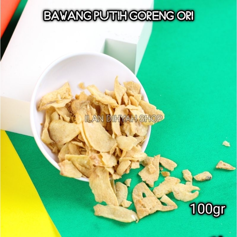 

ILAN DIHYAH SHOP - Bawang putih goreng original 100gr