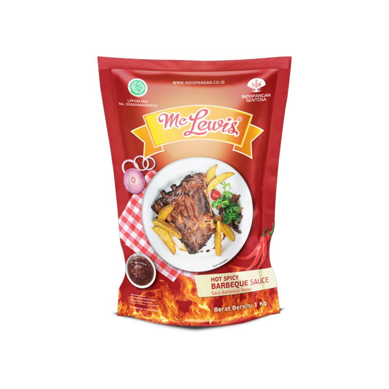 

Mc Lewis Hot & Spicy Barbeque Sauce - 1Kg