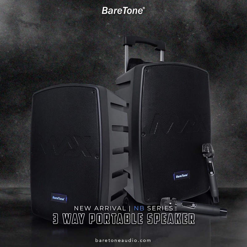 BareTone SPEAKER 15 inch MAX 15NB