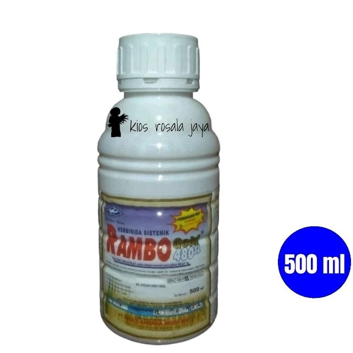 Herbisida Rambo Gold 480 SL kemasan 500 ml