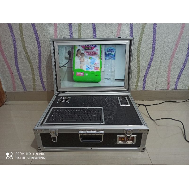 HARDCASE KOPER VMIX NEW BAHAN RESIN+LCD 22" NEW+BONUS KONVERTER DISPLAY PORT TO HDMI
