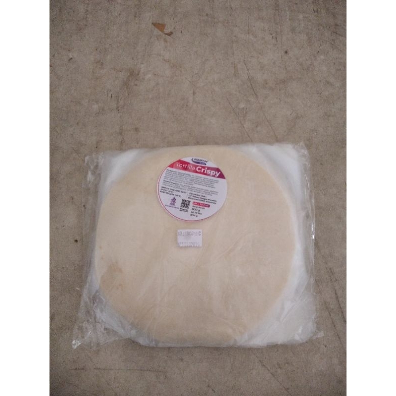 

Tortilla crispy ukuran 20 cm isi 20