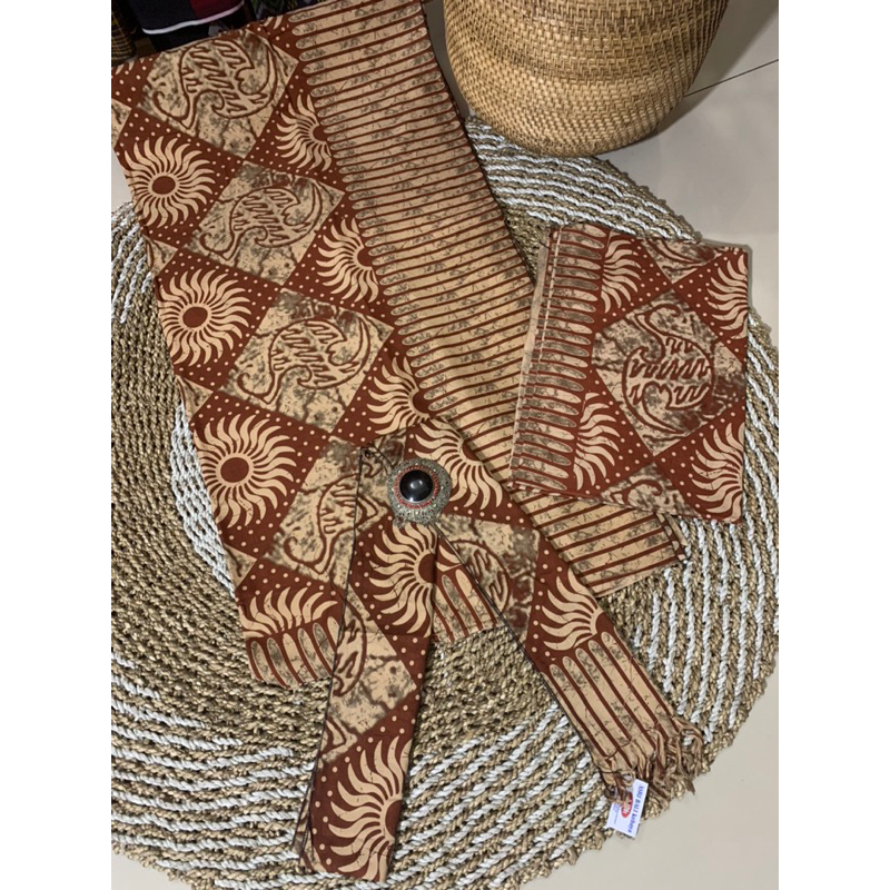 Kamen Couple Batik indigo