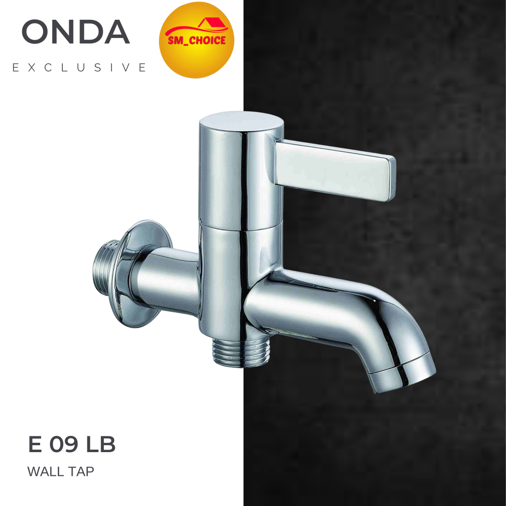 Onda Exclusive E 09 LB Wall Tap - Keran shower - Keran shower cabang - Keran Air Panas ONDA EXCLUSIV