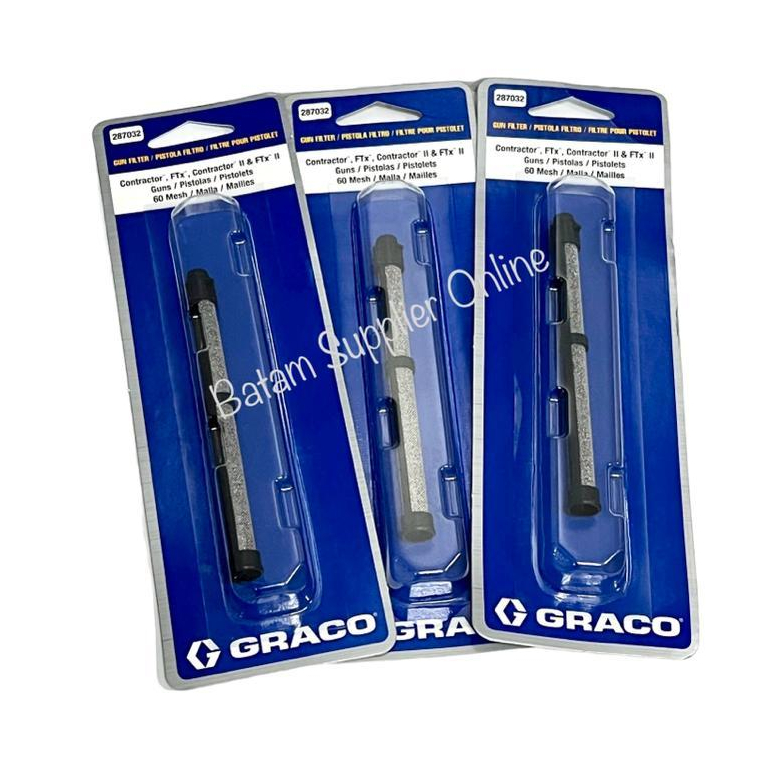 Graco Gun Filter 60 Mesh Dan 100 Mesh Saringan Spray Gun