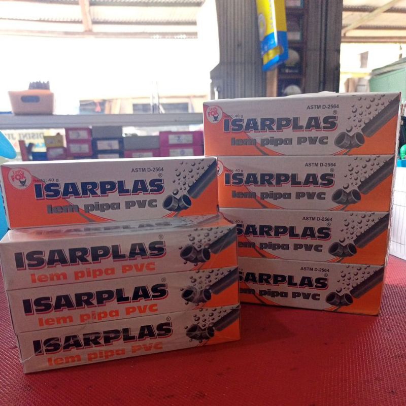 ISARPLAS lem pipa PVC ORIGINAL MERK ISARPLAS