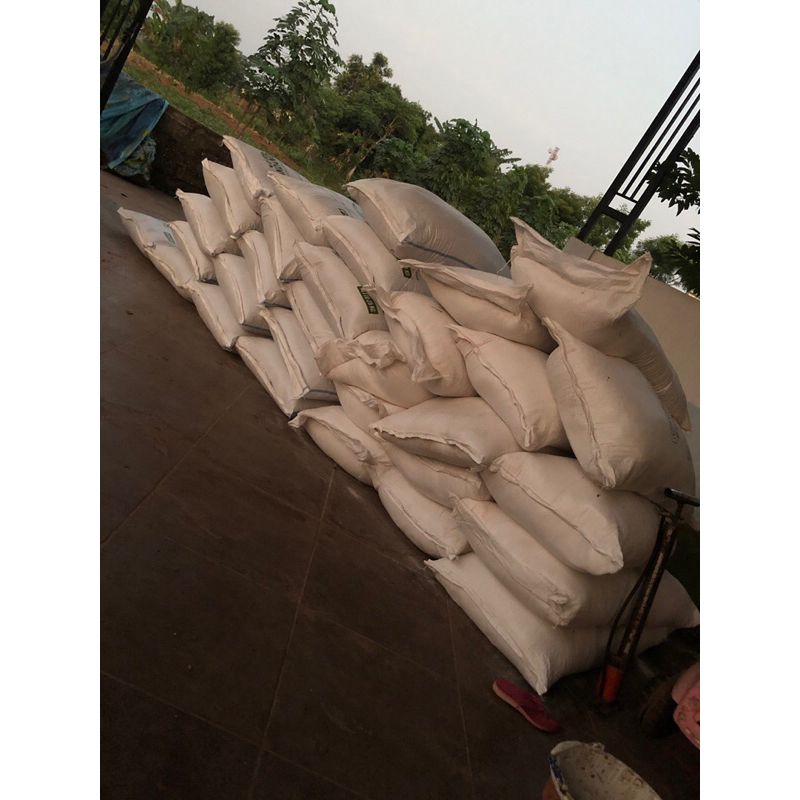 pupuk kandang fermentasi halus 25kg / pupuk kohe kambing / pupuk organik / media tanam