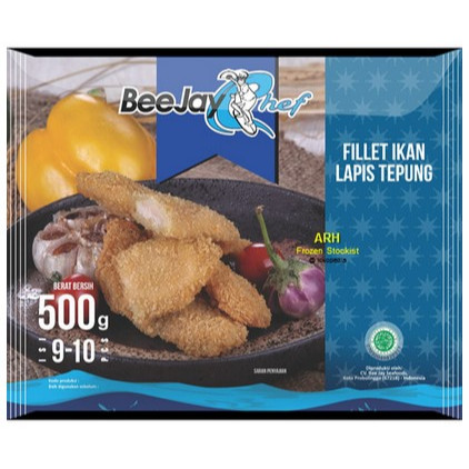 

Bee Jay Fillet Ikan Lapis Tepung 500Gr