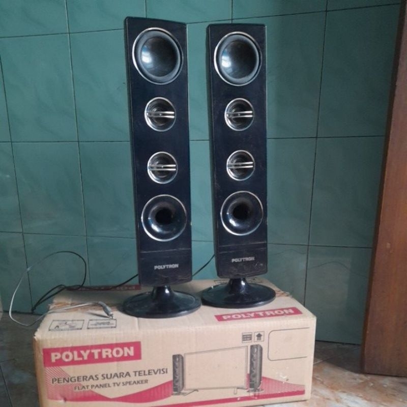 Speaker tower tv led Polytron  32 inch