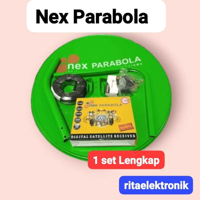 Nex Parabola 1 Set Lengkap Siap Pasang