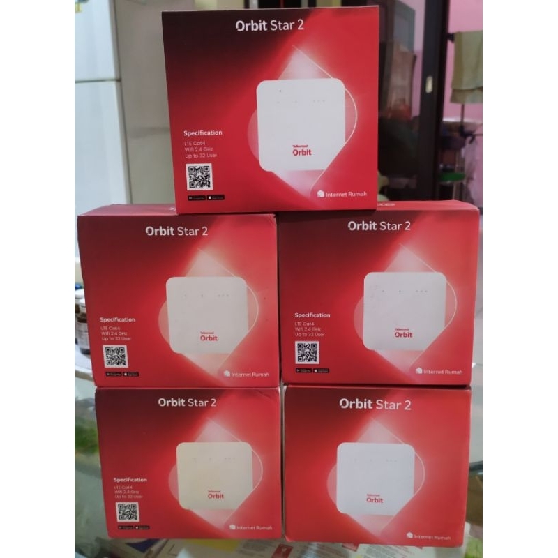 [Tanpa Kartu] Fullset Bekas Modem Wifi Orbit Star2 Star 2 Huawei B312 Unlock
