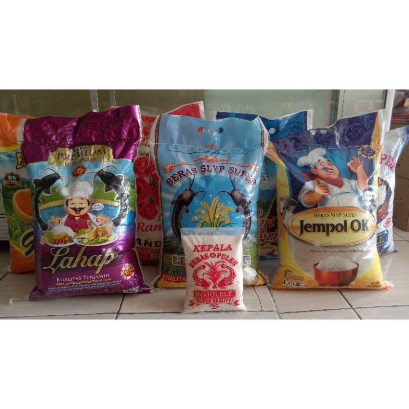 

[ PROMO ] Beras Ramos Bandung | Putri Agri | Jeruk Garut | Lahap | Jempol Ok | Slyp Super Ikan Lele | Rojolele Super Quality