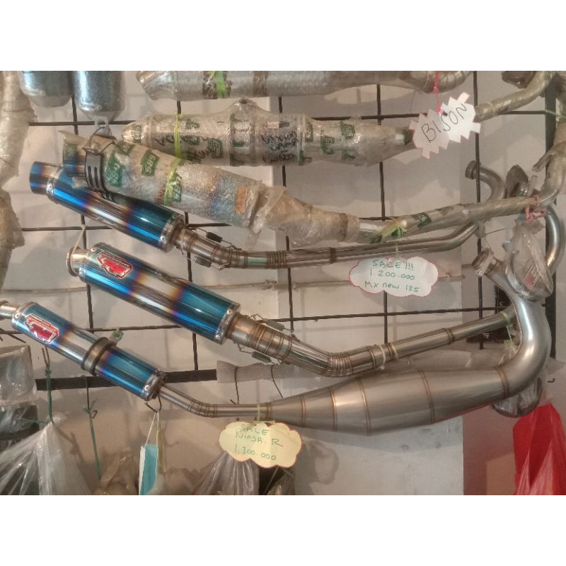 knalpot r9 mugello new original