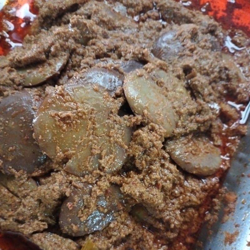 

rendang jengkol non vege vegan medan sunggal