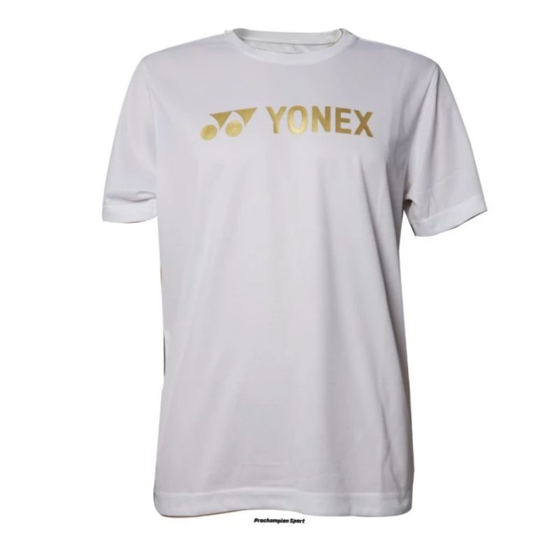 Kaos Badminton Yonex Original Round Neck T Shirt Easy Tee 2527 White