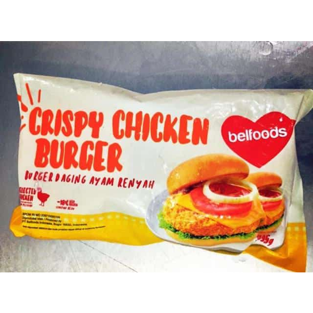 

BELFOODS CRISPY CHICKEN BURGER ISI 6