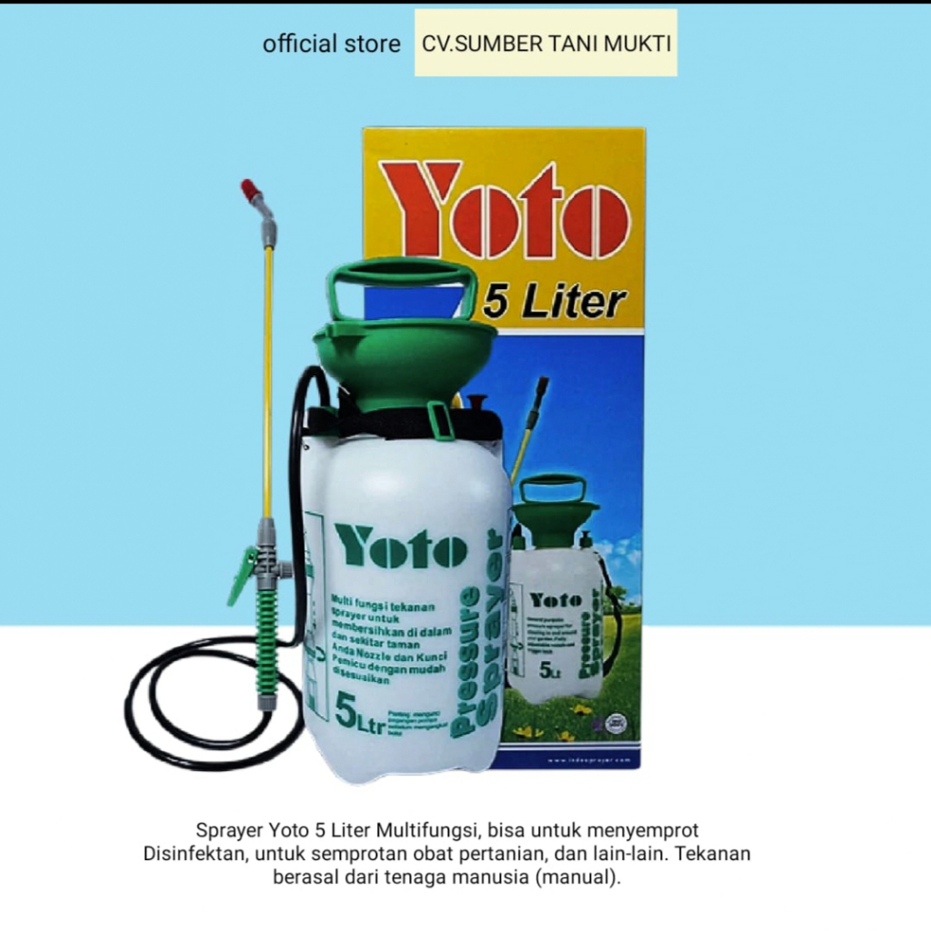 Sprayer Yoto 5 Liter