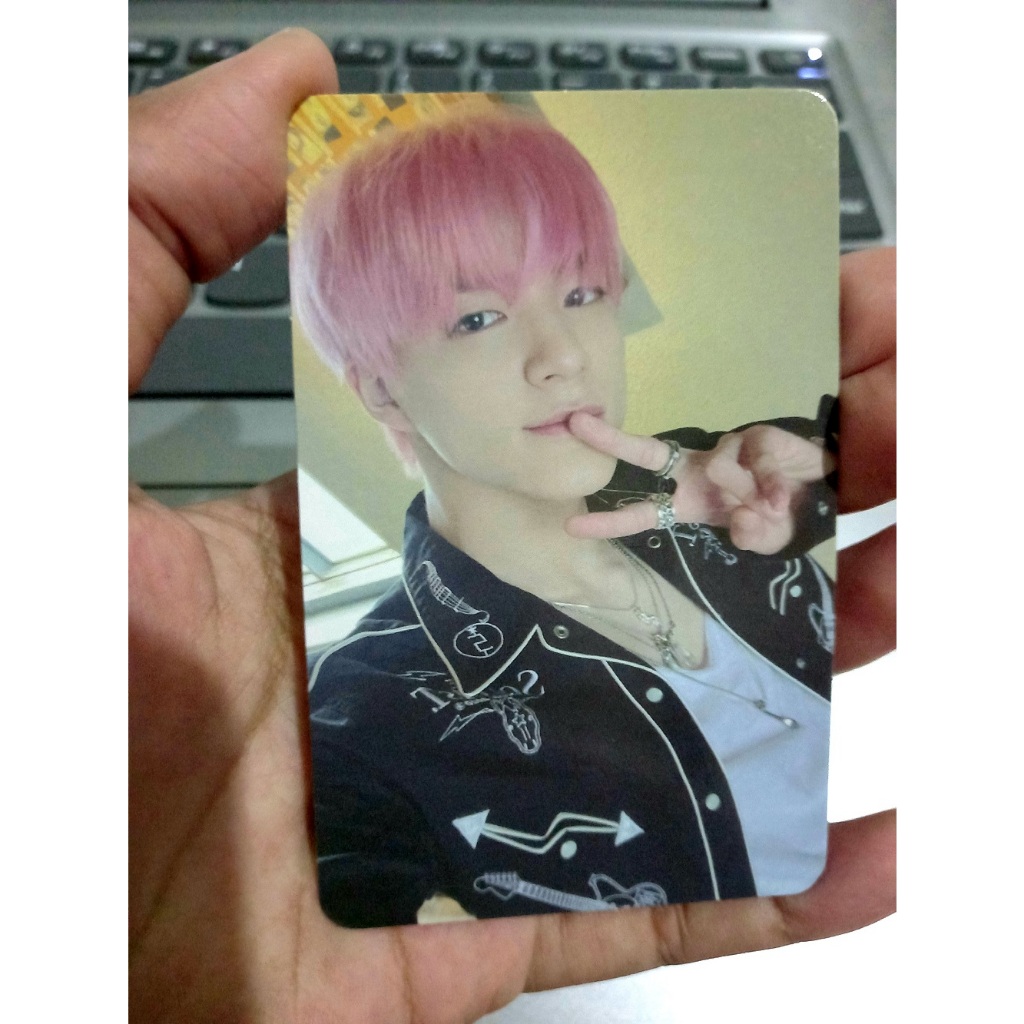 Pc Jeno Glitch Mode Photocard Official NCT Dream Glimo ready stock