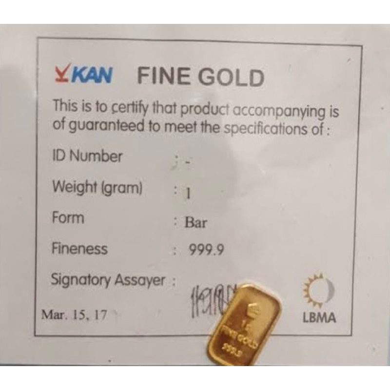 Mas Antam berdiri 1 gr logam mulia antam perhiasan cantik wanita 100% real