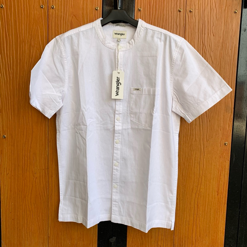 Kemeja Koko Kemko Wrangler Original EDGARSMCSC04P23 Lengan Pendek