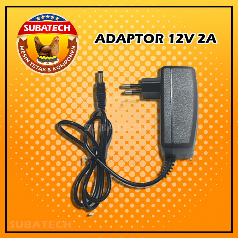Adaptor 12V 2A 12 Volt 2 Ampere