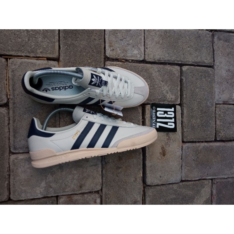 Adidas Jeans Leather White