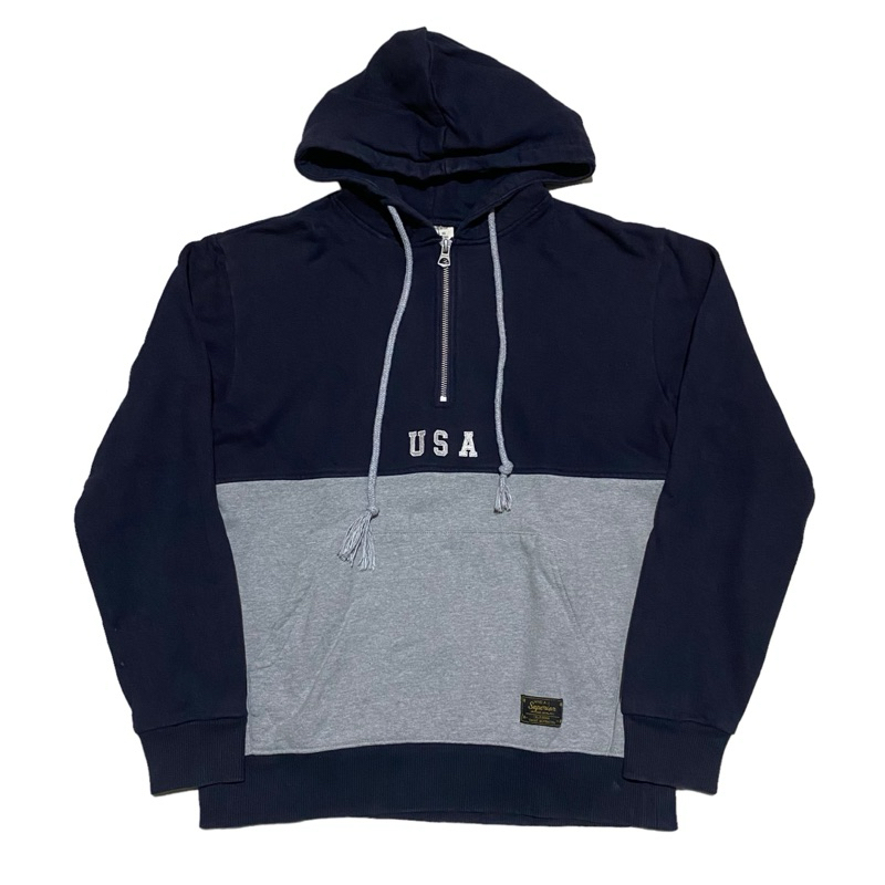 Who AU california USA half zip hoodie