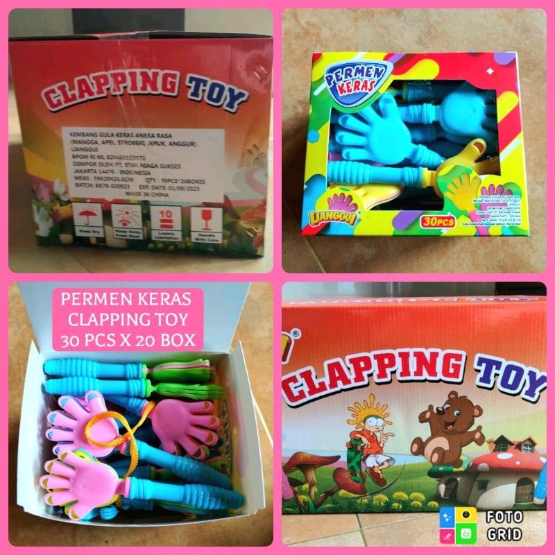 

Permen Cemilan Snack Tepuk Tangan Clapping Toys Mainan Anak Murah (isi 30 pcs)