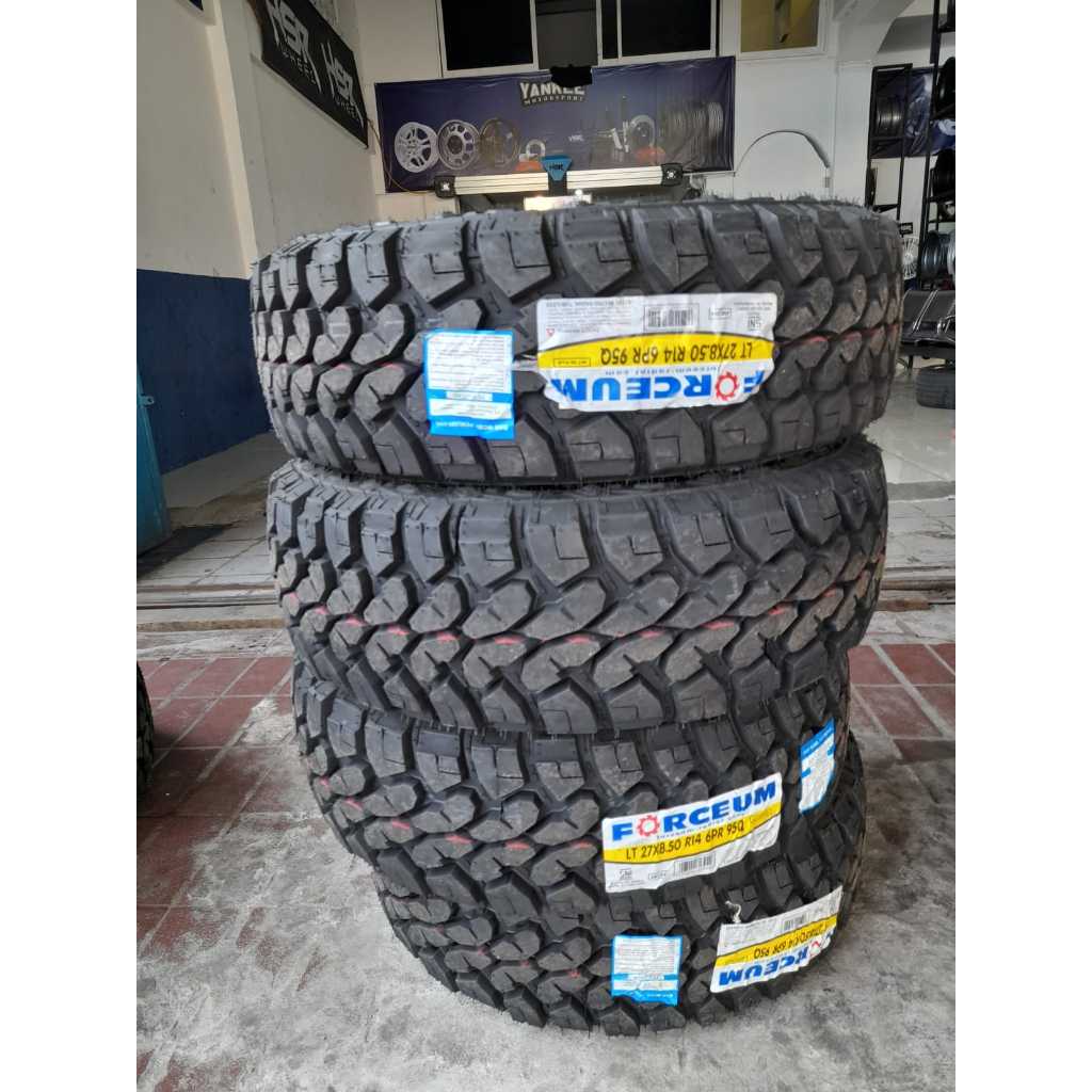 ban mobil r14 ragi kasar cocok buat l300 BAN MOBIL 27 8,5 R14 FORCEUM MT ban 27x85 r14