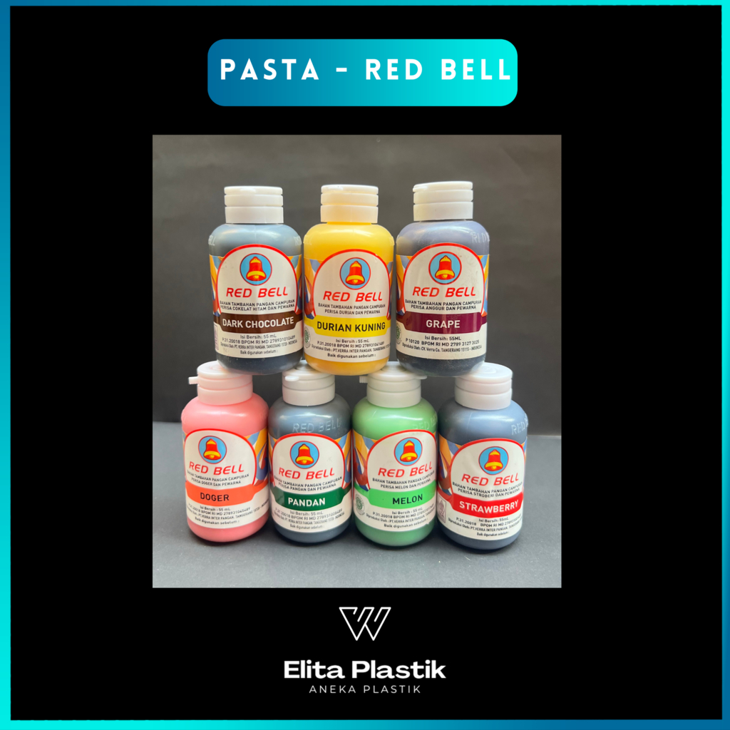 

Pasta Redbell 55 ML / Pasta Makanan / Pewarna Makanan / Pasta Minuman / Redbel PEKANBARU