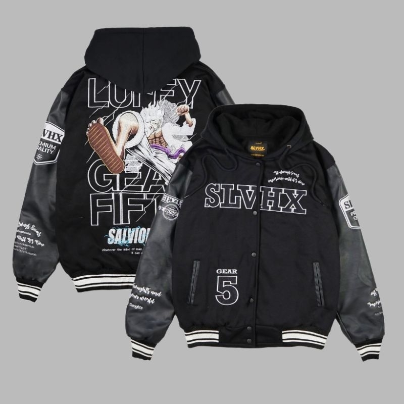 JAKET SUNMORI VARSITY BASEBALL FULL BORDIR SALVIO HEXIA