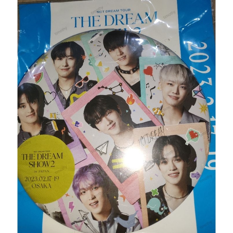 NCT Dream Official Pin/Button/Badge The Dream Show 2 in Japan