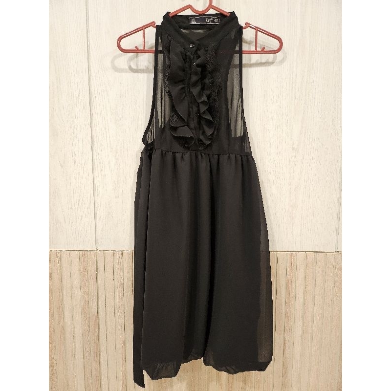 ZARA TRF ruffle party dress