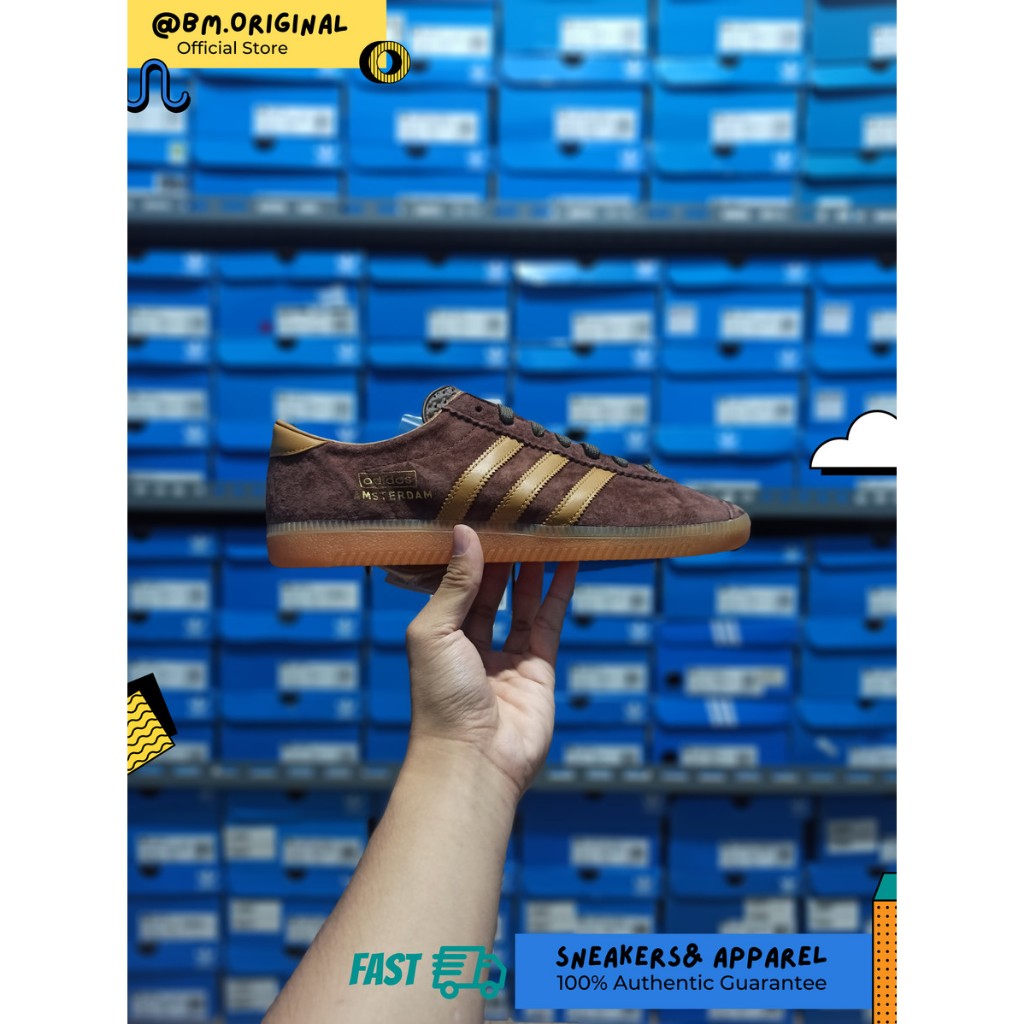 Adidas Amsterdam City Series Brown Mesa ORIGINAL EF5791