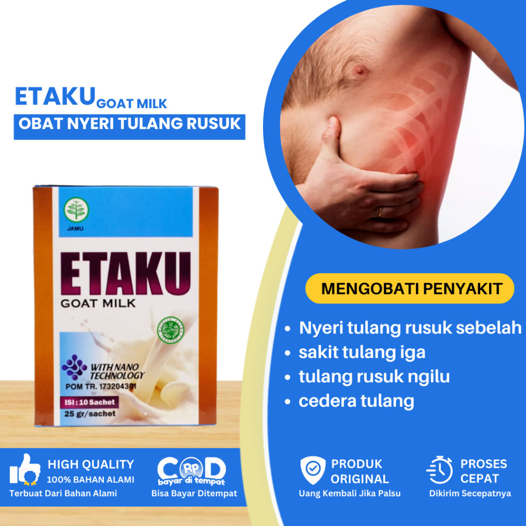 Obat Nyeri Tulang Rusuk, Obat Nyeri Tulang Rusuk Sebelah Kiri/ Kanan, Obat Sakit Tulang Iga, Obat Tu