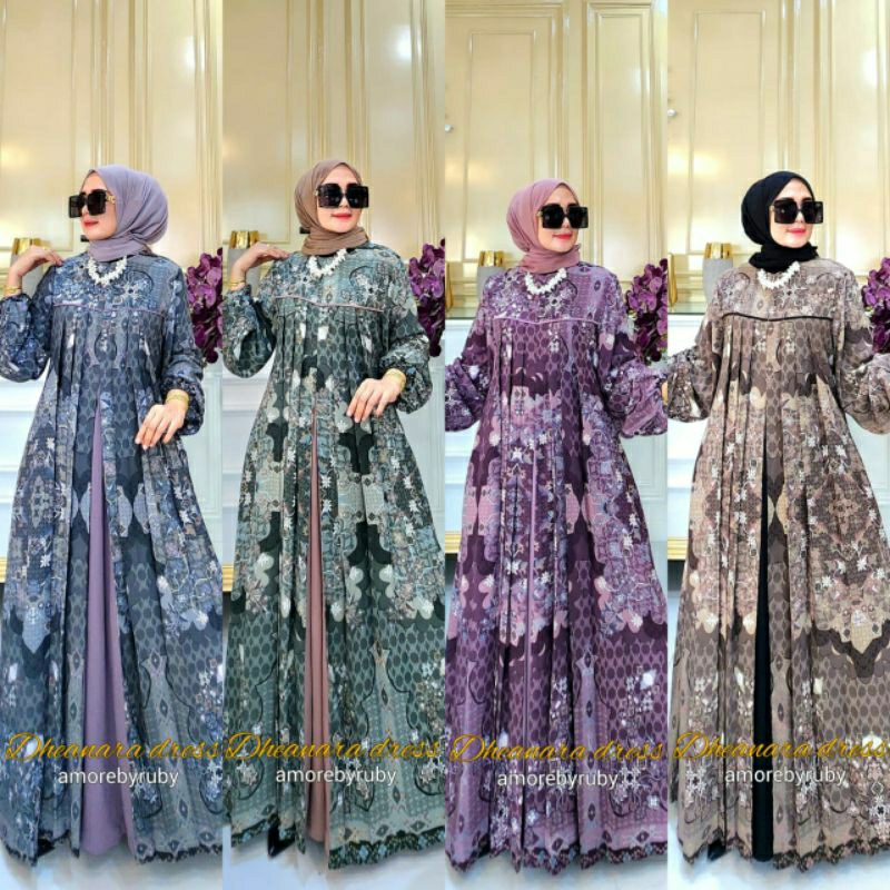 gamis Lionel Richie gamis busui elegant Amore by ruby edisi dheanara dress Amore by ruby