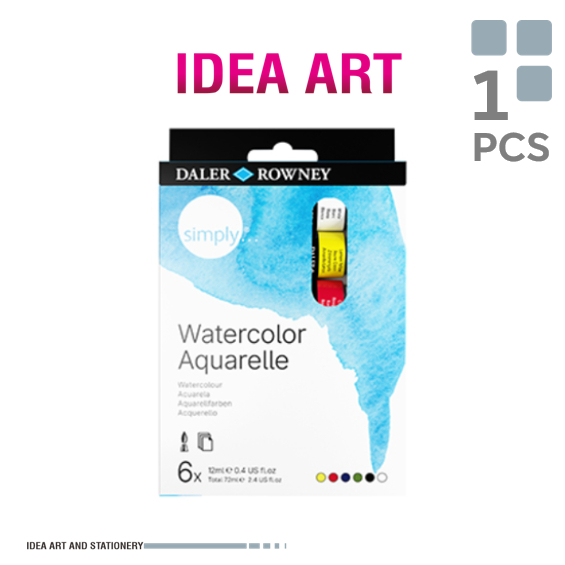 

Cat Air - Simply Watercolour Aquarelle Set 6 x 12 ml 134500006