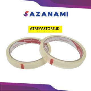 ISOLASI / SELOTIP BENING SAZANAMI 12 mm X 100 yard
