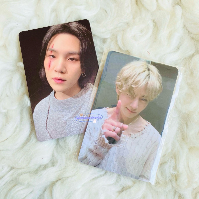 PHOTOCARD PC DDAY SCAR CODET YOONGI SUGA BTS