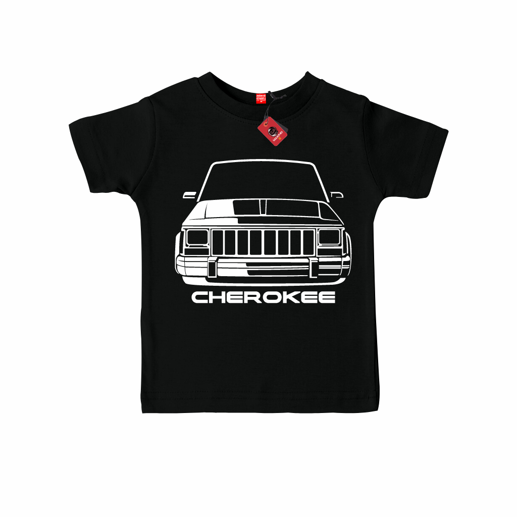 SAKAZUKI Kaos Baju T Shirt Distro Anak Gambar Mobil JEEP CHEROKEE Otomotif