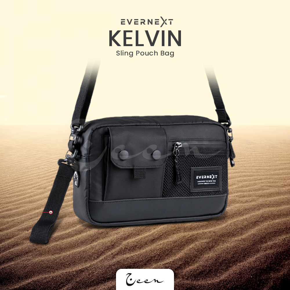 Tas Slempang Pria Sling Pouch Bag KELVIN - EVERNEXT